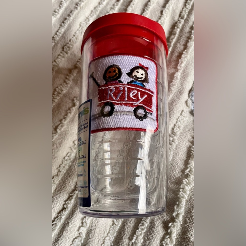 🔥Tervis RILEY Patch Insulated Tumbler with Travel Lid🔥 NWT